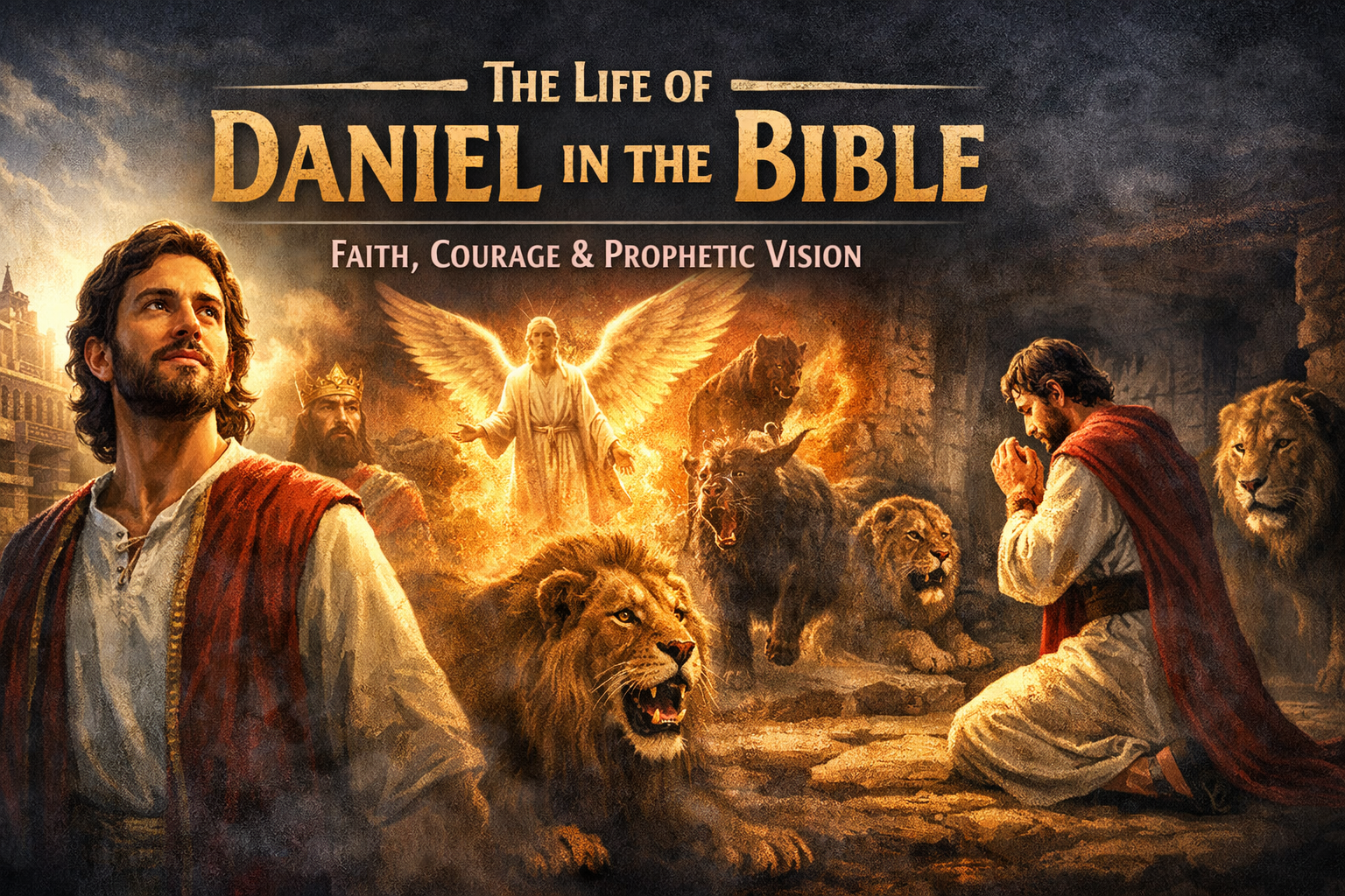 the life of Daniel in the Bible